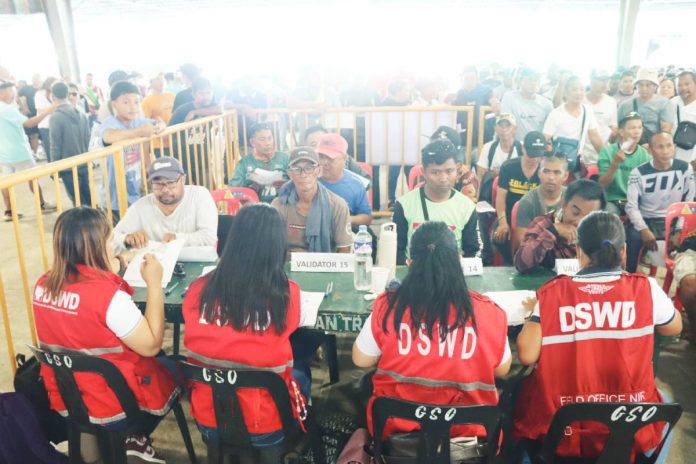 DSWD fuel subsidy copy A total of 33,970 tricycle drivers across 19 cities in the Negros Island Region received P5,000 each after the Department of Social Welfare and Development (DSWD) disbursed more than P169 million in fuel subsidies during a three-day payout operation from April 8 to 10, 2026. DSWD-NIR PHOTO