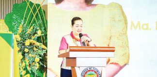 Gov. Ma. Lucille L. Nava delivered her keynote message during the “Sweetest Kickoff” of the Manggahan Festival 2026 at the Pitstop Hotel in Alaguisoc, Jordan, Guimaras on April 14, emphasizing the province’s shift toward becoming a premier agri-ecotourism destination. PROVINCE OF GUIMARAS PHOTO