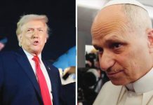 TRUMP, POPE LEO