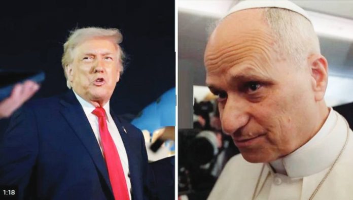 TRUMP, POPE LEO