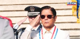 President Ferdinand Marcos Jr. leads the commemoration of the 84th anniversary of the Araw ng Kagitingan at the Dambana ng Kagitingan on Mount Samat National Shrine, Bataan on April 9, 2026. He called for unity and compassion to confront the economic and social impact of the ongoing Middle East crisis similar to how heroes and veterans survived and rose with dignity above hardships during the war.