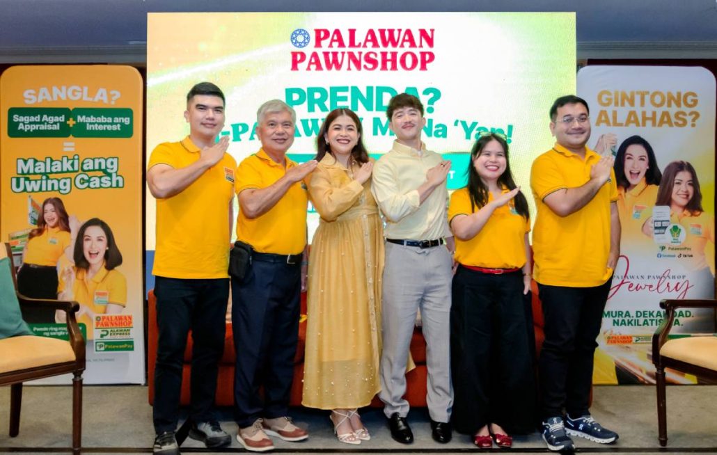 Palawan Group executives namely, Karlo M. Castro, President and CEO; Bobby L. Castro, Founder and Chairman; Ilyn Dizon, Marketing Manager for Pawning and Jewelry Selling; Bernard Kaibigan, Chief Marketing Officer, together with the power couple, ‘Melason’.
