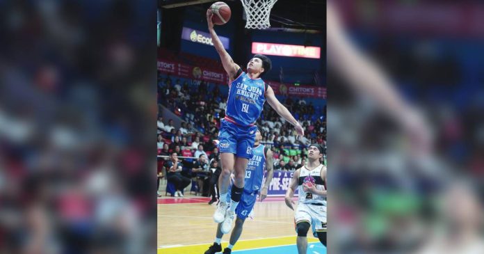 Negrense Harold Alarcon is set to play for San Juan Knights-Go for Gold. MPBL PHOTO