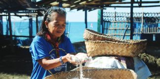 Lorlie Paguntalan Noblezada, a 50-year-old registered social worker and owner of De Paul Artisanal Salt Manufacturing, known in her community as the ‘Asindera sang Miag-ao.’