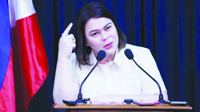 Sara_wealth_compressed_resized “Hindi maikakaila ang timing ng lahat ng ito. Ang sunod-sunod na alegasyon at kaso laban sa akin ay nagsimula matapos akong umalis sa Gabinete,” says Vice President Sara Duterte-Carpio, adding that these developments came after she refused to sign a national budget she could not defend.