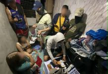 Police confiscated 10 plastic sachets of suspected shabu valued at around P476,000 from a mother and her daughter during an anti-illegal drugs operation in Barangay Simon Ledesma, Jaro, Iloilo City on April 21, 2026. ICPO PHOTO