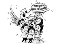 Editorial Cartoon for April 13, 2026.