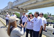 DPWH RACES TO FINISH AGANAN FLYOVER; Targets Dec. 2026 opening, seeks accountability for 6-year delay Secretary Vivencio Dizon of the Department of Public Works and Highways personally inspected the Aganan flyover project in Pavia, Iloilo anew on Wednesday, April 15, to ensure progress is sustained. On-site presence helps enforce urgency among engineers, contractors, and regional officials, Dizon emphasized. Concrete girder installation is scheduled to begin by June or July, with the goal of opening the northbound portion of the flyover by December 2026 and the southbound portion by March or April 2027. PHOTOS BY HAZEL JOY FORTIN, UA INTERN