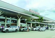 NEARING HIGHEST LEVEL: Jet fuel surcharge soars in mid-April Airfares are surging anew this April, driven by a record hike in fuel surcharges to Level 19. Under this level, fuel surcharges for domestic flights now range from P627 to P1,834. Photo shows arriving passengers at the Iloilo International Airport. AJ PALCULLO/PN