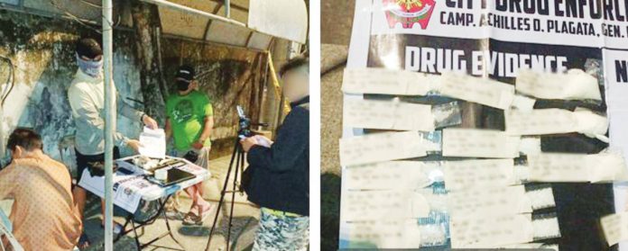Police arrested a recidivist high-value drug suspect and confiscated approximately P1,428,000 worth of suspected shabu in a buy-bust operation on Tuesday night, March 31, 2026, in Barangay Taal, Molo, Iloilo City. ICPO PHOTOS