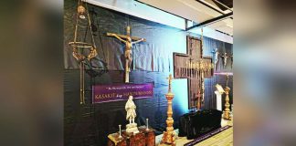 SCARS OF FAITH. Weathered crucifixes and fragmented religious sculptures form part of the “Kasakit kag Handumanan sa Kuwaresma” exhibit at the University of San Agustin Archives and Museum, where centuries-old artifacts — marked by time and devotion — are presented not as damaged relics, but as enduring symbols of faith, memory, and sacrifice beyond the Lenten season. NELJOY GALIGAO/PN
