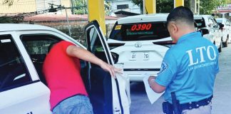 TIGHTENING THE ROADS. Land Transportation Office – Region 6 enforcement teams inspect vehicles and flag violations during intensified Holy Week operations, targeting unregistered vehicles and unsafe drivers across key transport routes in Western Visayas. LTO-6 PHOTO