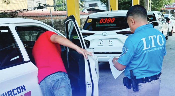 neljoy colorum (1) copy TIGHTENING THE ROADS. Land Transportation Office – Region 6 enforcement teams inspect vehicles and flag violations during intensified Holy Week operations, targeting unregistered vehicles and unsafe drivers across key transport routes in Western Visayas. LTO-6 PHOTO
