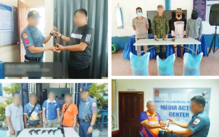 neljoy firearms GUNS OFF THE STREETS. Police in Western Visayas document a series of operations and voluntary surrenders in March 2026, resulting in the recovery of 415 firearms and 33 explosives as part of an intensified campaign to strengthen peace and order in the region. PRO-6 PHOTO