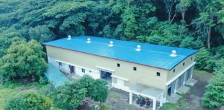 CUTTING COSTS, BOOSTING YIELDS. Fish farmers stand to gain improved efficiency and higher profitability with the completion of a medium-scale aquaculture feed mill plant in Barangay Buyu-an, Tigbauan, Iloilo, which will produce low-cost, high-quality feeds. BFAR/SEAFDEC PHOTO