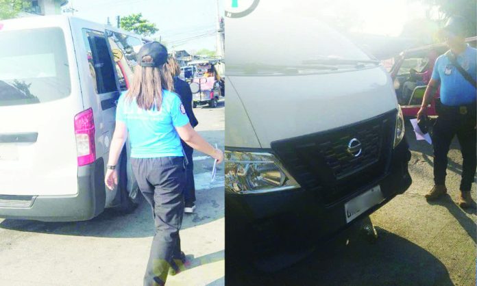 neljoy_LTO_resized_resized_compressed Land Transportation Office – Region 6 enforcers intercept two more colorum vans during a roadside inspection in Molo, Iloilo City, pushing total apprehensions to 80 as authorities intensify their crackdown on illegal-for-hire vehicles in Western Visayas. LTO-6