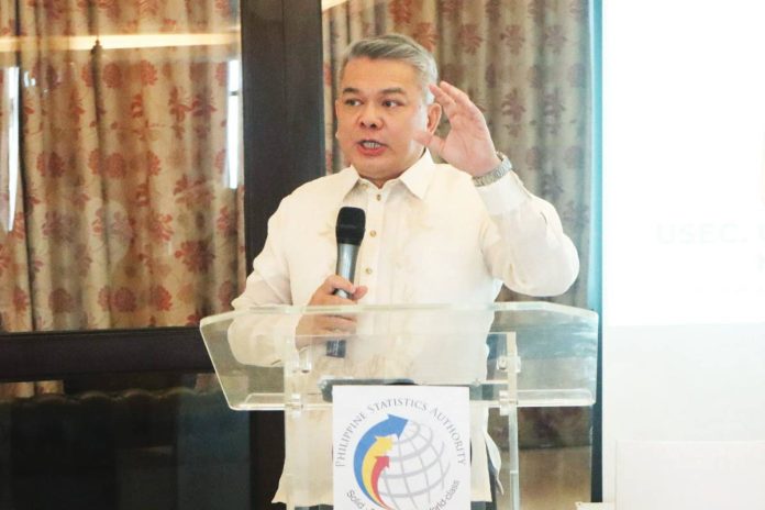 “The purchasing power of the Philippine peso is inversely related to inflation rate. When inflation increase, the purchasing power of the peso decreases,” says National Statistician and PSA chief Claire Dennis Mapa. PIA PHOTO