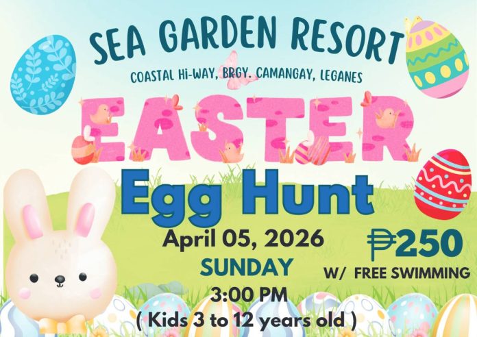 sea garden Sea Garden Resort’s yearly Easter Egg Hunt on April 5, 2026 is open to children aged three to 12.