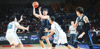 CJ Cansino once again anchored Meralco Bolts' win over TNT Tropang 5G. PBA PHOTO