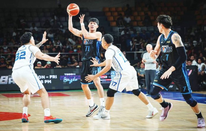 CJ Cansino once again anchored Meralco Bolts' win over TNT Tropang 5G. PBA PHOTO