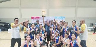 Members of Bacolod Tay Tung High School Thunderbolts team. PHOTO COURTESY OF JOSE MONTALBO