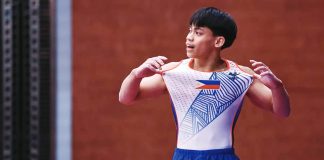 Karl Jahrel Eldrew Yulo, brother of two-time Olympic gold medalist Carlos Edriel Yulo, continues to build momentum after winning the floor exercise gold during the Antalya leg of the Gymnastics World Cup last month. FACEBOOK PHOTO