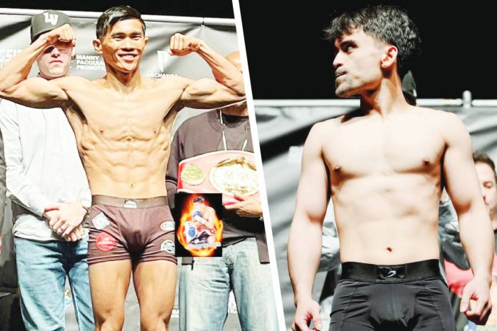 taduran-jimuel (left) Pedro Taduran, the reigning International Boxing Federation world minimumweight champion, improved his record to 20-4-1, including 14 wins by knockout. (right) Emmanuel “Jimuel” Pacquiao Jr., son of eight-division world champion Manny Pacquiao, raised his record to 1-0-1.