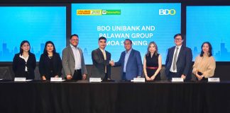 Executives from Palawan Group and BDO formalize their strategic partnership, launching a collaboration to deliver faster, more convenient financial services to Filipinos nationwide.