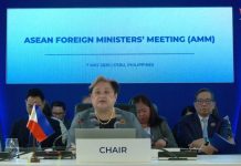 ASEAN urged to unite as MidEast crisis threatens region Foreign Affairs Secretary Ma. Theresa Lazaro. Photo courtesy of Presidential Communications Office