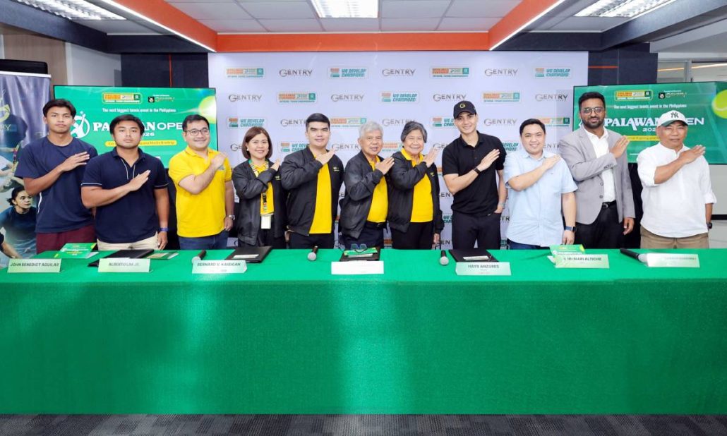 Set at the Rizal Memorial Sports Complex from May 22–31, the Palawan Open 2026 features a ₱2 million prize pool under a partnership between the Palawan Group of Companies and Gentry Timepieces.