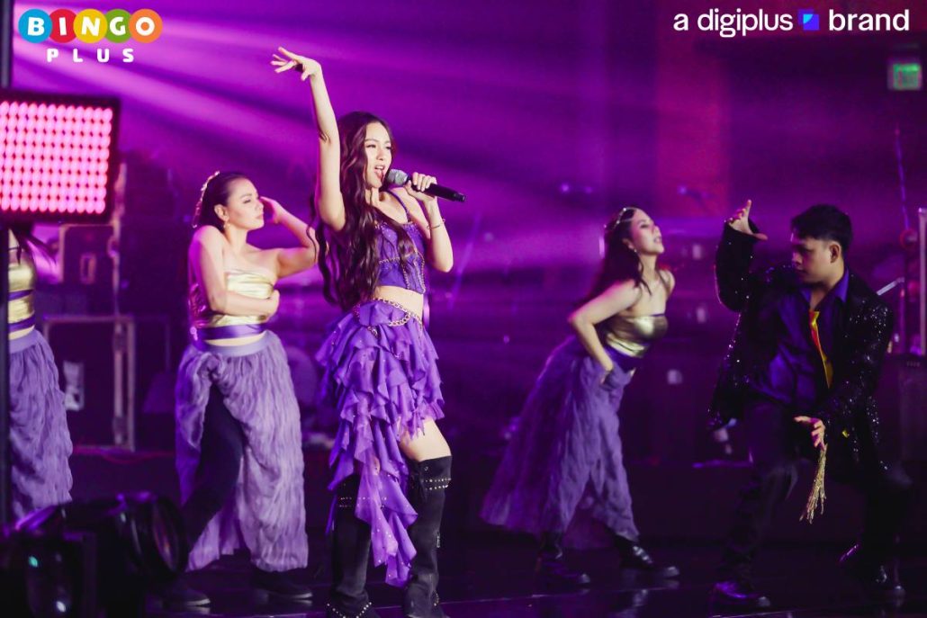 BingoPlus brand ambassador Kim Chiu performs at BingoPlus Night 2026: Step into the Next PLUS