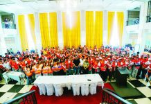 Bacolod City Mayor Greg Gasataya led the send-off ceremony for Bacolod City’s delegation at the Bacolod City Government Center on May 15, where 188 athletes received P19,000 each in financial assistance ahead of the Palarong Pambansa 2026. The city is sending 286 delegates to the national games set from May 24 to June 1 in Agusan del Sur. BCCO-PIO PHOTO