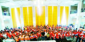 Bacolod City Mayor Greg Gasataya led the send-off ceremony for Bacolod City’s delegation at the Bacolod City Government Center on May 15, where 188 athletes received P19,000 each in financial assistance ahead of the Palarong Pambansa 2026. The city is sending 286 delegates to the national games set from May 24 to June 1 in Agusan del Sur. BCCO-PIO PHOTO