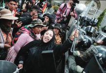 Bolivian president warns country at ‘breaking point’ Women from various social sectors participate in a Mother's Day protest in Bolivia, demanding the resignation of Bolivian President Rodrigo Paz in the capital La Paz. GETTY IMAGES