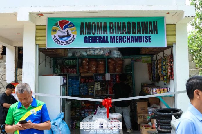 The P1-million fishing supplies and general merchandise store was officially inaugurated in Barangay Binaobawan, Pilar, Capiz on May 7, 2026, providing improved access to essential goods for local fisherfolk. CAPIZ PROV’L GOV’T COMMUNICATIONS GROUP PHOTO
