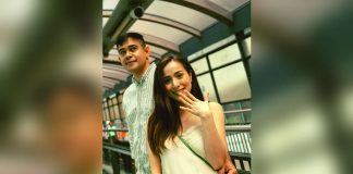 GIO TINGSON AND CRISTINE REYES. CRISTINE REYES/FACEBOOK PHOTO
