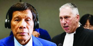 International criminal law expert Peter Haynes (right) is the new lead counsel of former president Rodrigo Duterte in his crime against humanity case before the International Criminal Court.