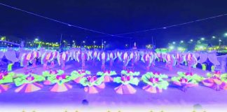 Performers of Hubon Palayag of Buenavista showcased their winning performance during the Manggahan Festival 2026 Cultural Competition at the Guimaras Provincial Capitol Grounds on May 24. The tribe emerged as grand champion and also captured the awards for Best in Choreography, Best in Performance, and Best Theme and Concept, taking home a total cash prize of P1.5 million. IME SORNITO/PN