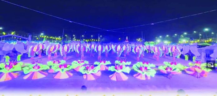 Performers of Hubon Palayag of Buenavista showcased their winning performance during the Manggahan Festival 2026 Cultural Competition at the Guimaras Provincial Capitol Grounds on May 24. The tribe emerged as grand champion and also captured the awards for Best in Choreography, Best in Performance, and Best Theme and Concept, taking home a total cash prize of P1.5 million. IME SORNITO/PN
