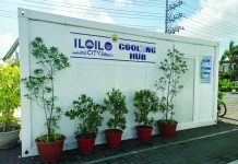Iloilo private establishments to set up own cooling stations vs extreme heat An “I-Cool” cooling hub stands along Diversion Road in Mandurriao district, Iloilo City, as part of the city government’s initiative to provide residents and passersby temporary relief from extreme heat amid rising temperatures. AJ PALCULLO/PN