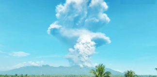 Mount Dukono volcano erupts in Indonesia. The volcano has erupted more than 200 times since last March. Officials had previously issued warnings against climbing the mountain due to safety concerns. BBC