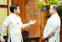 NSC: Corruption magnifies PH’s vulnerability to crisis President Ferdinand Marcos Jr. (left) Confers with National Security Adviser retired Gen. Eduardo S.L. Oban Jr. In Malacañang. Photo courtesy of the Presidential Communications Office