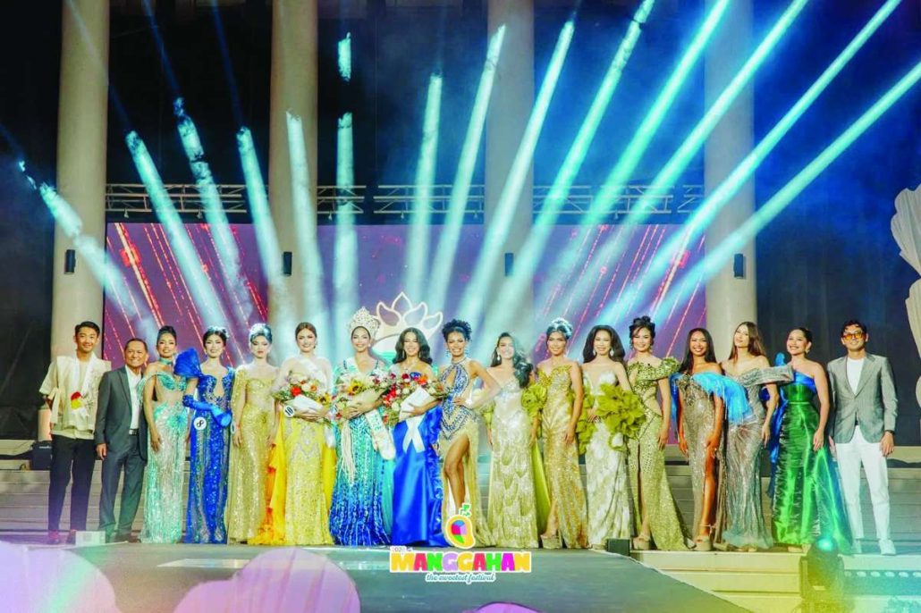 Candidates of Miss Guimaras 2026 join the panel of judges following the coronation night.