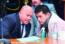 Robin Padilla tagged ‘person of interest’ in search for Bato; NBI: Senate gunfire may have been diversion for escape Sen. Robin Padilla (right) was among the last people seen with Sen. Ronald “Bato” Dela Rosa before the former Philippine National Police chief disappeared from the Senate premises early Thursday morning, May 14, 2026.