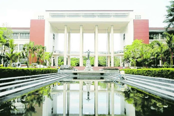 The University of the Philippines is the premier state school in the country. Photo shows the University of the Philippines-Diliman, Quezon City campus. INQUIRER FILE PHOTO