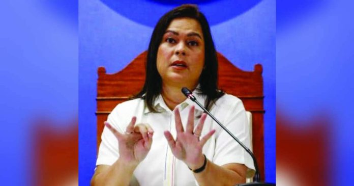VP Sara trial copy_compressed_superimposed Under the Constitution, at least one-third of House members, or 106 lawmakers, must vote in favor for the articles of impeachment against Vice President Sara Duterte-Carpio to be transmitted.
