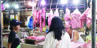 The Samahang Industriya ng Agrikultura urges Filipinos to patronize fresh, clean, and safe local pork in order to strengthen the local hog industry. AJ PALCULLO/PN