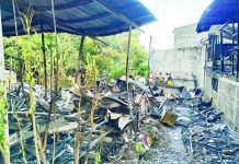 Fire destroys 3 houses, 2 biz establishments in Jaro The aftermath of an early morning fire on May 31, 2026 in Zone 2, Barangay Balantang, Jaro, Iloilo City, which destroyed three houses, a barbershop, and an ice cream shop. AJ PALCULLO/PN
