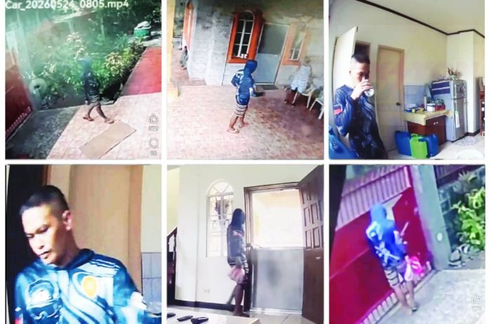death of 89 year old These security camera photos show robbery-slay suspect Jerry Monahan Lima at the house of victim Virginia Inayan Jacildo of Ledesco Village, Barangay Tabuc Suba, La Paz, Iloilo City on May 24, 2026. Lima remains at large as of this writing.