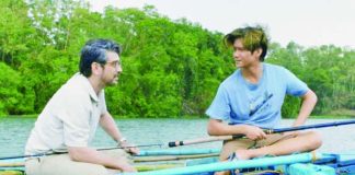 Ian Veneracion (left) and Harvey Bautista in a scene from “Drug War”. REIN ENTERTAINMENT PHOTO